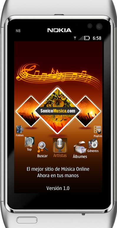Nokia N8 Music Player - SonicoMusica.com